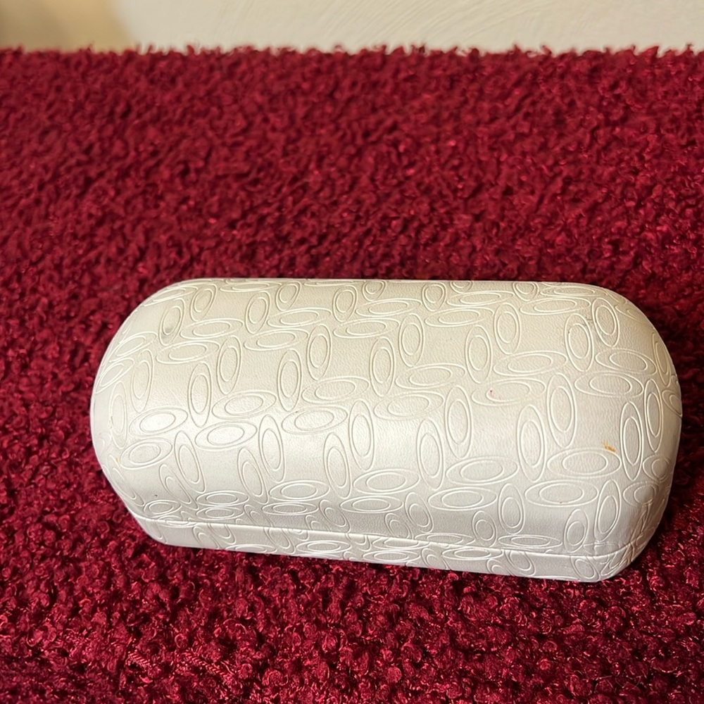 Oakley white sunglass case